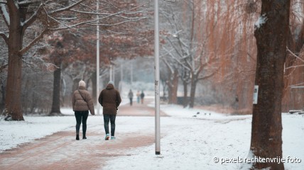 Kerstwandeling in Huise voor het Goede Doel