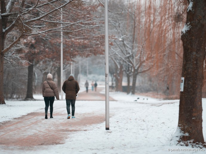 winterse wandeling